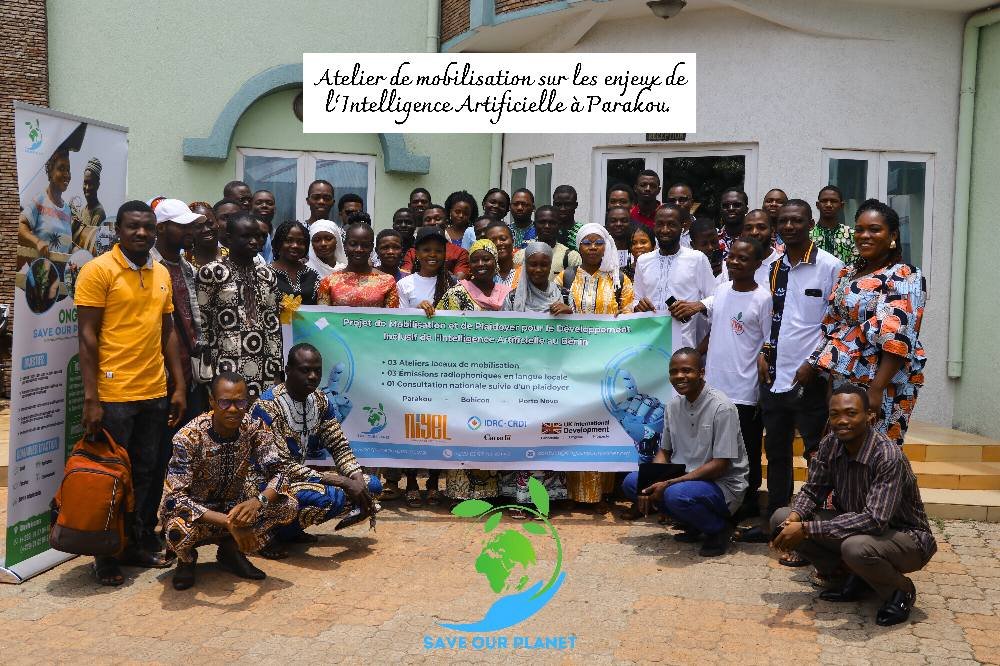  L&rsquo;ONG Save Our Planet lance le projet de mobilisation pour une intelligence artificielle inclusive au Bénin