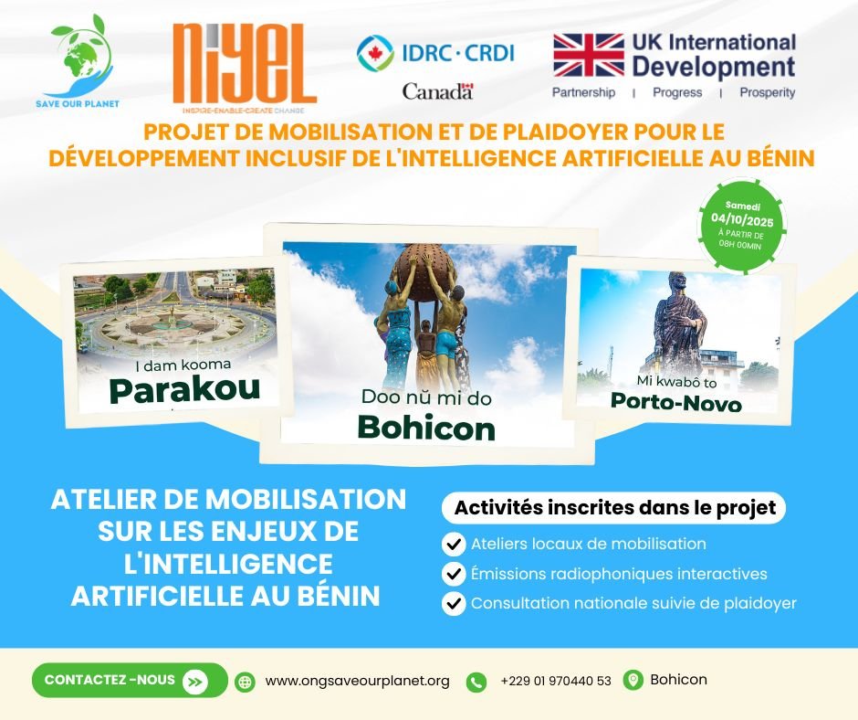 C&rsquo;est parti à Bohicon : deuxième atelier de mobilisation sur l&rsquo;intelligence artificielle