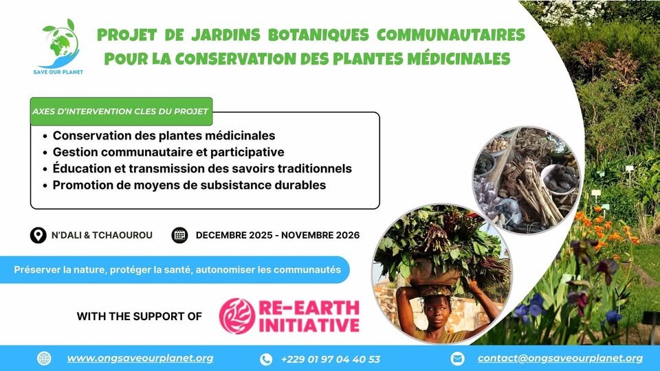 L&rsquo;histoire d&rsquo;une graine, d&rsquo;un savoir et d&rsquo;une communauté : un projet pour sauvegarder les plantes médicinales au Nord-Bénin