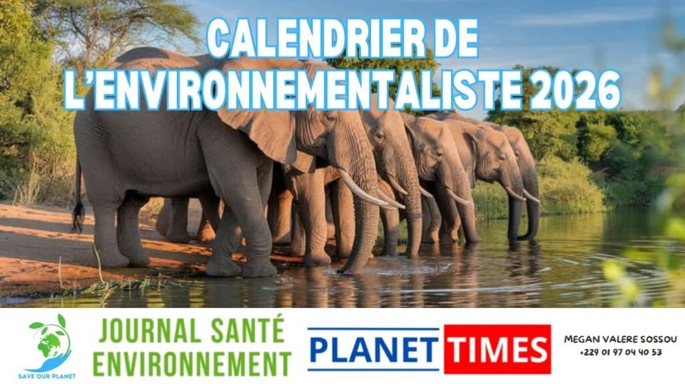Inscrivez-vous pour recevoir le Calendrier de l&rsquo;Environnementaliste 2026