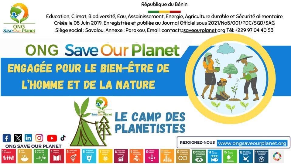 Camp des Planétistes 2023 : une aventure passionnante s&rsquo;ouvre à Abomey-Calavi