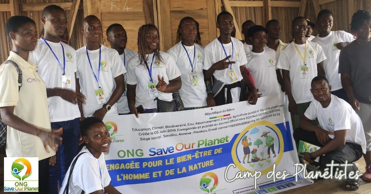 Camp des Planetistes 2023 : un succès retentissant pour l&rsquo;ONG Save Our Planet au Bénin