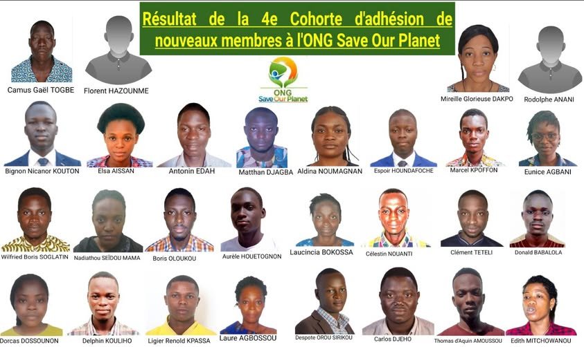 4e cohorte d&rsquo;adhésion : l&rsquo;ONG Save Our Planet accueille 28 nouveaux membres