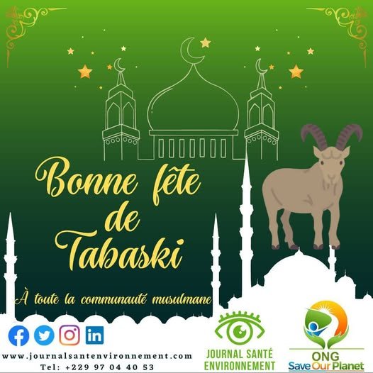 Tabaski : l&rsquo;ONG Save Our Planet adresse ses vœux à la communauté musulmane