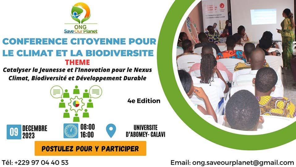 Conférence Citoyenne pour le Climat et la Biodiversité : rejoignez l&rsquo;ONG Save Our Planet