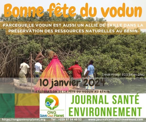 Fête du Vodun : l&rsquo;ONG Save Our Planet célèbre un allié fidèle pour la préservation des ressources naturelles