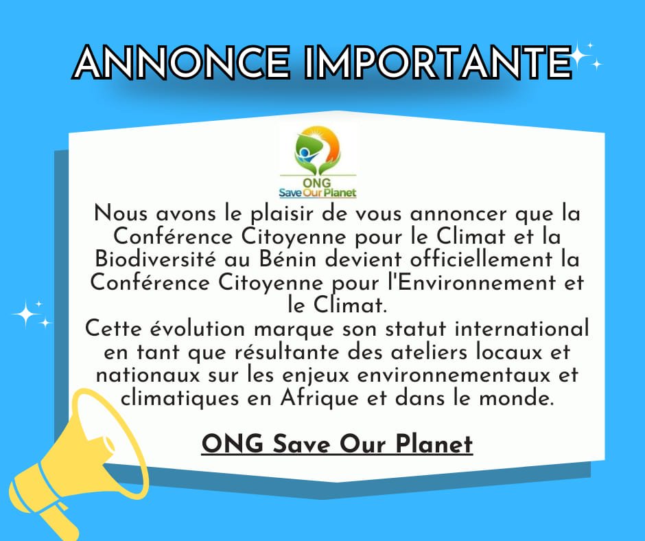 La Conférence Citoyenne pour le Climat et la Biodiversité devient la Conférence Citoyenne pour l&rsquo;Environnement et le Climat