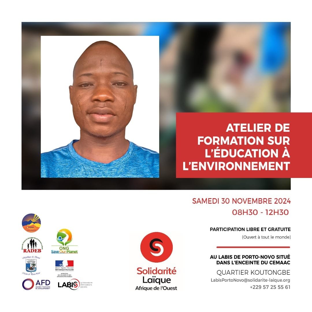 FestiSol 2024 : un atelier sur l&rsquo;éducation à l&rsquo;environnement organisé à Porto-Novo